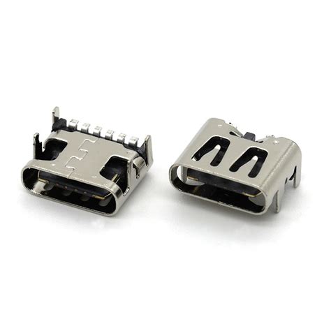 Usb Type C Female Socket Connector P