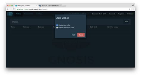 Guide To Using The Gnosis Multisig Wallet 程序员大本营