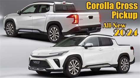 2024 Toyota Corolla Cross Pickup New Model First Look YouTube