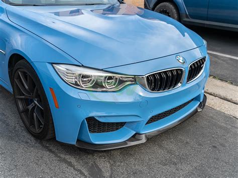 BMW F80 M3 F82 F83 M4 CS Style Carbon Fiber Front Lip Spoiler