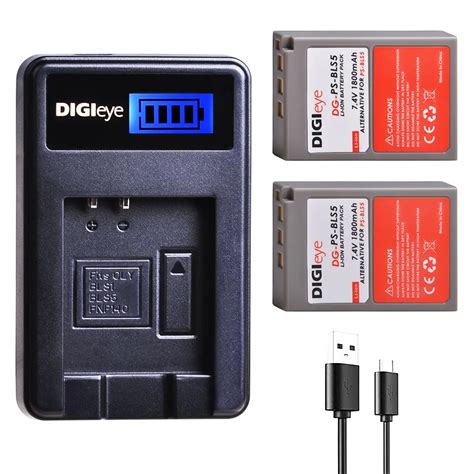 X Bls Bls Ps Bls Battery Lcd Usb Charger For Olympus Om D E