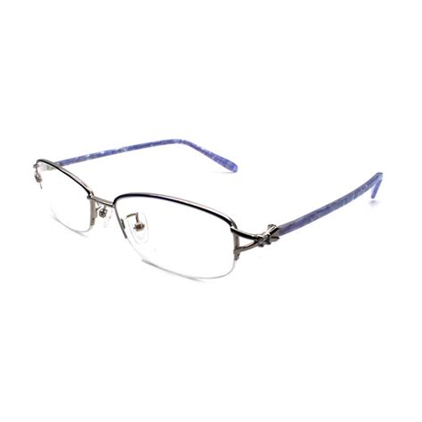 Reven Jate 3066 Half Rimless Eyeglasses Frame Semi Rim Glasses Fuzweb