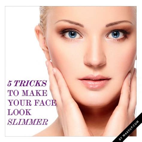 5 Tricks To Make Your Face Look Slimmer Weddbook