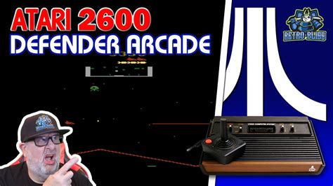 Defender Arcade Atari 2600 Homebrew Lets Go Youtube