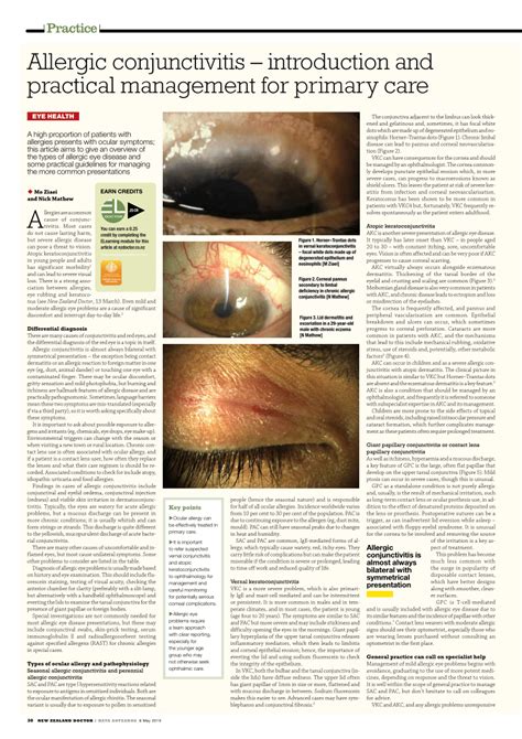 PDF Allergic Conjunctivitis Introduction And Practical Management