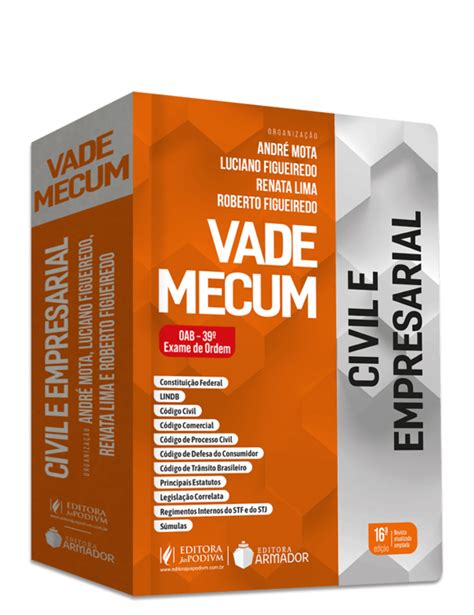 Bookinfo Metadados Vade Mecum Civil E Empresarial Exame De