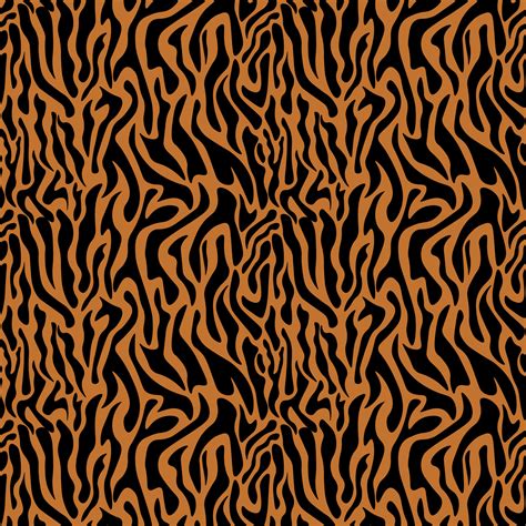 Yellow Tiger Stripes Background