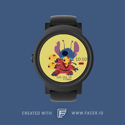 lilo - Stitch con traje - watch face for Apple Watch, Samsung Gear S3 ...