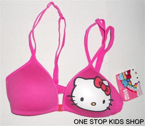 Hello Kitty Girls 30a 32a 34a 36a Bra Brasierre Underwear Under Garment