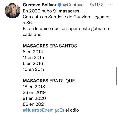 𝕲𝖚𝖘 on Twitter Alguien sabe cómo van las MASACRES EN LA ERA PETRO