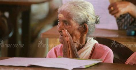 Amma Of Literacy At 97 Karthyayani Scores 98 Out Of 100 Watch Video