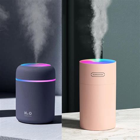 Kesoto Air Humidifier Mobil Aromatherapy Oil Diffuser Led Light Ml