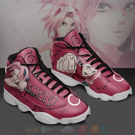 HOT Haruno Sakura Naruto Custom Anime Air Jordan Sneakers Express