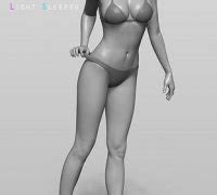 Bikini Girl D Models To Print Yeggi