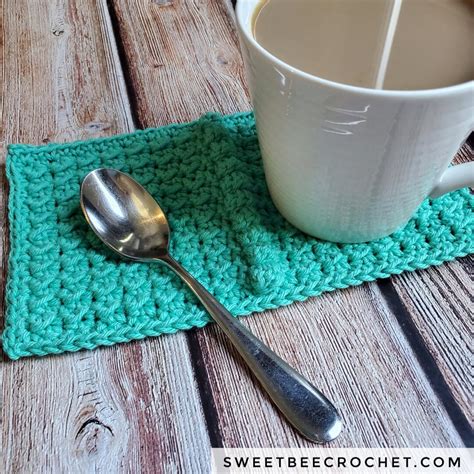 Crochet Mug Rug Crochet Pattern Etsy