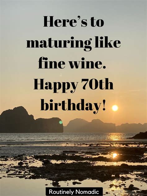 100 Happy 70th Birthday Wishes Greetings And Quotes Routinely Nomadic