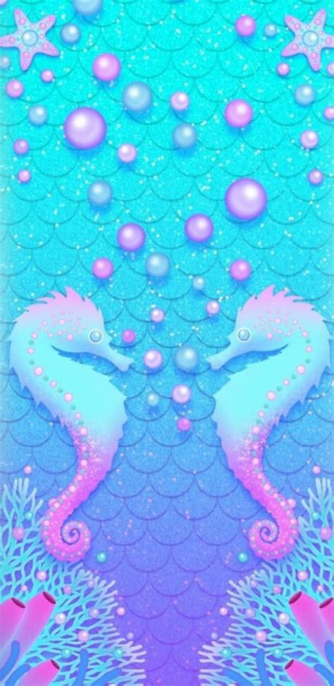 Pin By Tamara McCarroll On Mermaid Walls Pink Wallpaper Iphone