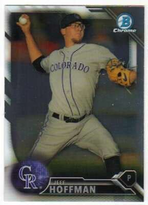 2016 Bowman Chrome Prospects BCP121 Jeff Hoffman Rockies NM MT EBay