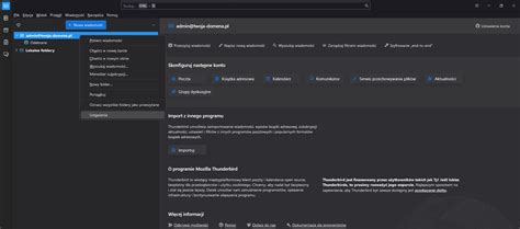 Zmiana Konfiguracji Dla Thunderbird Centrum Obs Ugi Klienta Uti Pl