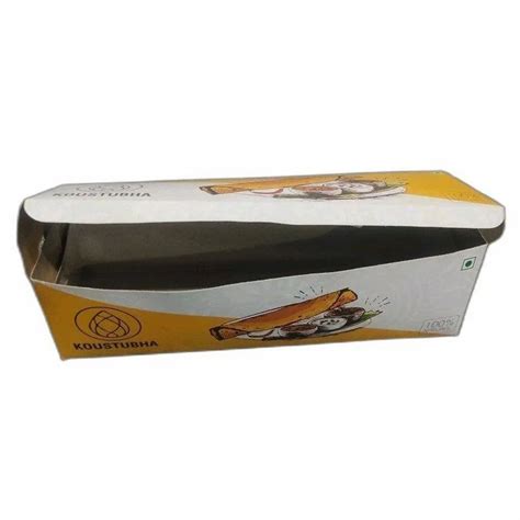 Single Wall 3 Ply Laminated Paper Dosa Packaging Box At Rs 67piece In