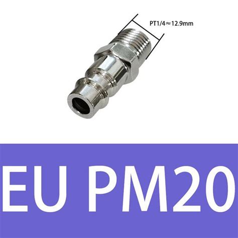 Sm Pm Eu Type Quick Push In Connector Pneumatic Fitting High