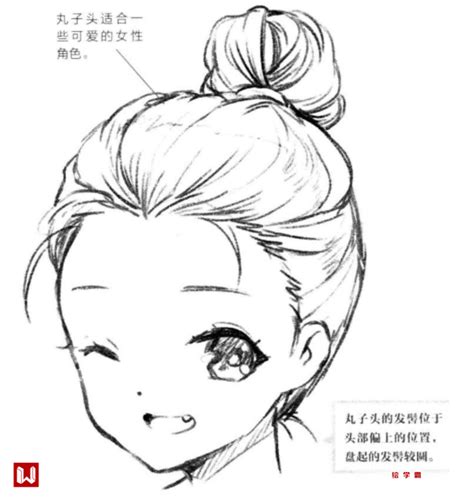 女生扎发的发型有哪些？动漫女生发型大全！ 知乎