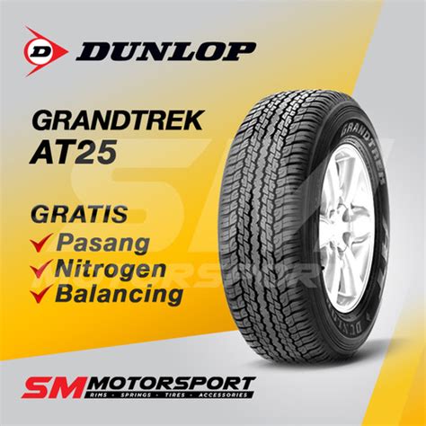 Promo Ban Mobil Dunlop Grandtrek AT25 265 60 R18 18 OEM PASANG