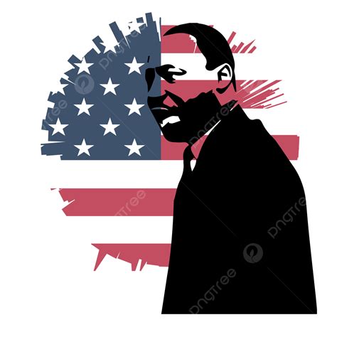 Plantilla De Diseño Del Día De Martin Luther King Png Africano Americano Celebracion Png Y