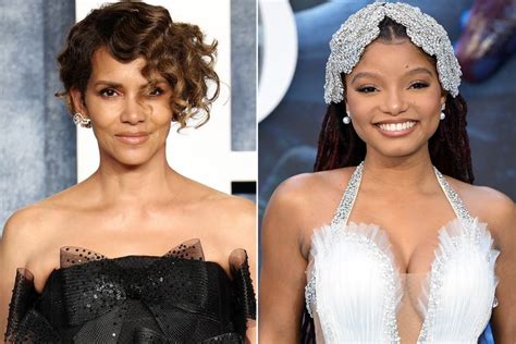 Halle Bailey Recalls Meeting Near Name Twin Halle Berry For First Time