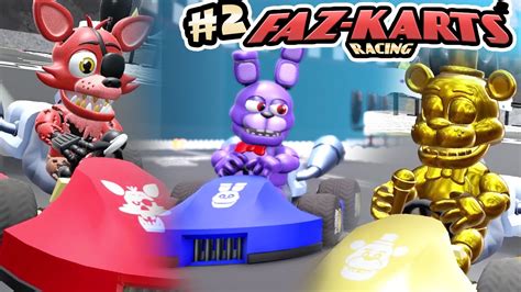 CARRERAS De FNAF Con ITown Inuya Y Pepe Faz Karts Racing 2 GG