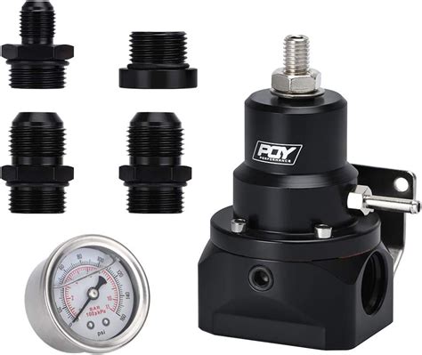 Amazon Pqy Fuel Pressure Regulator With Gauge An Feed An