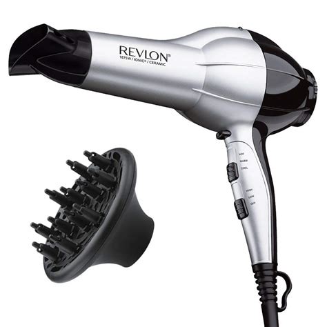 Secador De Pelo Revlon Con Difusor 1875 W Belleza Y Cuidado Personal