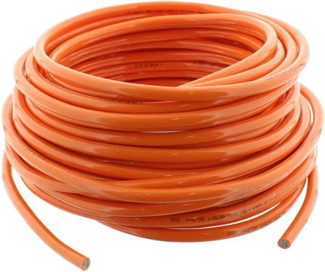 Polyurethanleitung H Bq F G Mm Pur Kabel Orange Meter Amazon