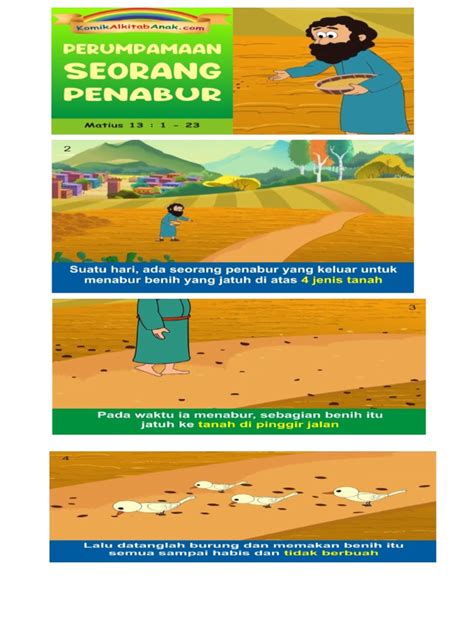 Cerita Alkitab Perumpamaan Seorang Penabur | PDF