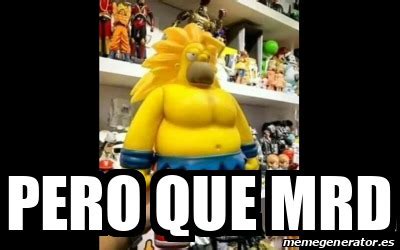 Homero súper Saiyajin fase 3 con zapatillas jordan Meme subido por El