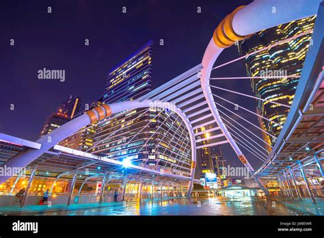 Cityscape of Sathorn in Bangkok,Thailand Stock Photo - Alamy