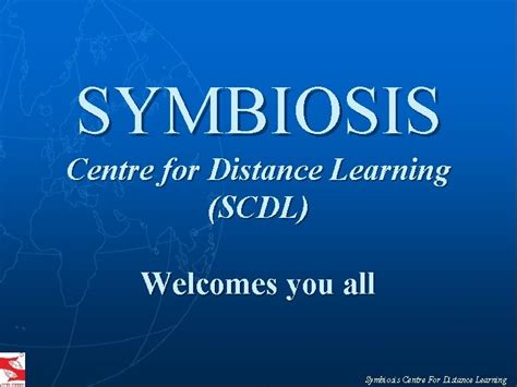 Symbiosis Centre For Distance Learning Scdl Symbiosis Centre