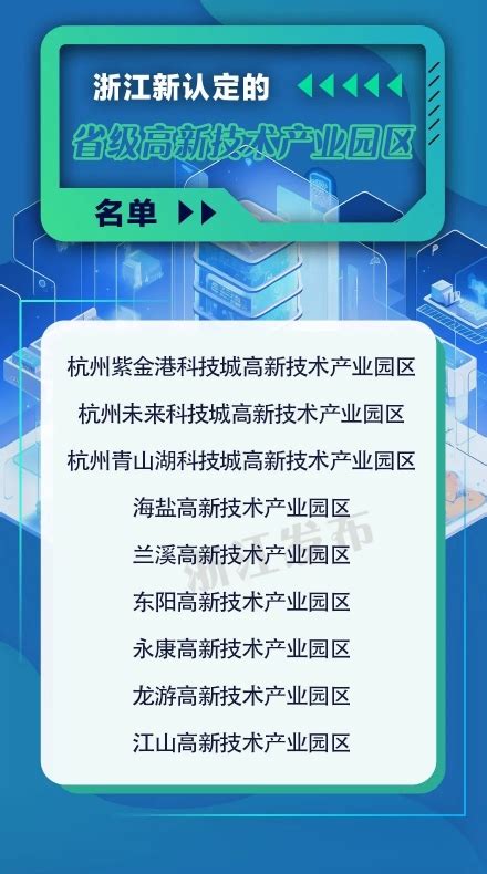 省政府认定9家省级高新技术产业园区 杭州新增3家 杭州政协网