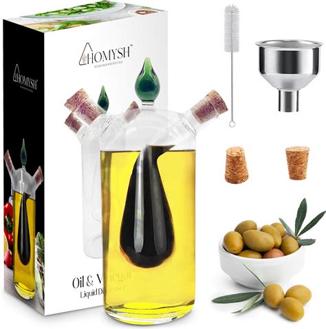 Homysh Oil And Vinegar Premium Dispenser Beautiful And