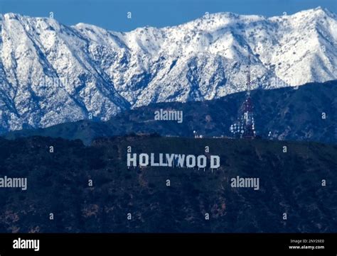 Los Angeles, California, USA. 1st Mar, 2023. After a rare snowstorm in ...