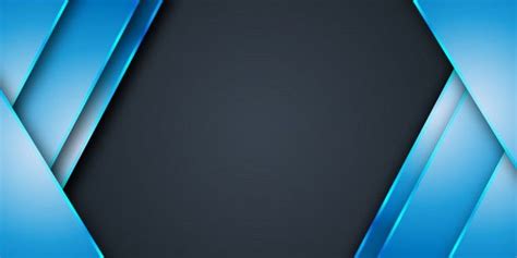 Modern Gradient Blue Background Template