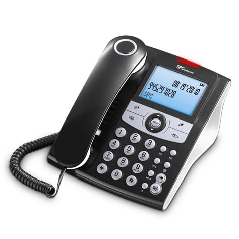 SPC Elegance ID Telefone Fixo Preto PcComponentes Pt