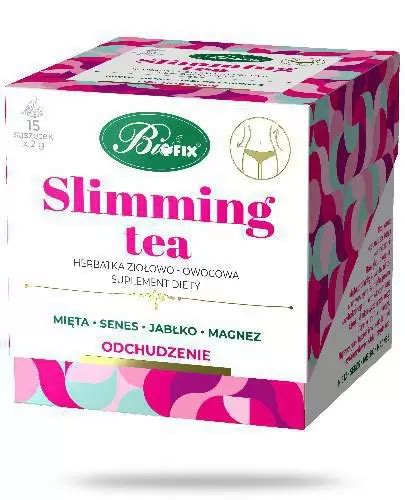 BiFix Slimming tea herbatka ziołowo owocowa odchudzająca 15 saszetek