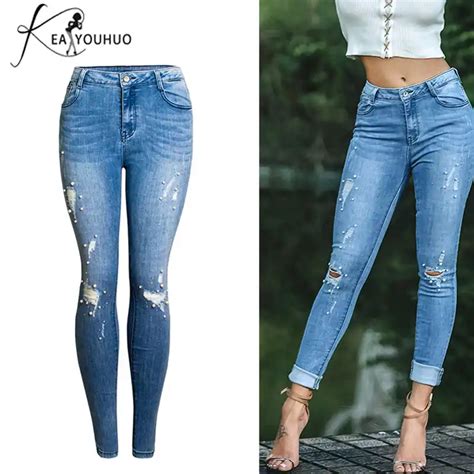 Venta Pantalones De Jeans Para Damas Barato En Stock