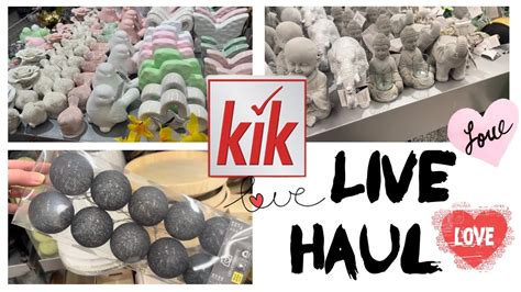 Kik Live Haul Februar Alinaberry Youtube