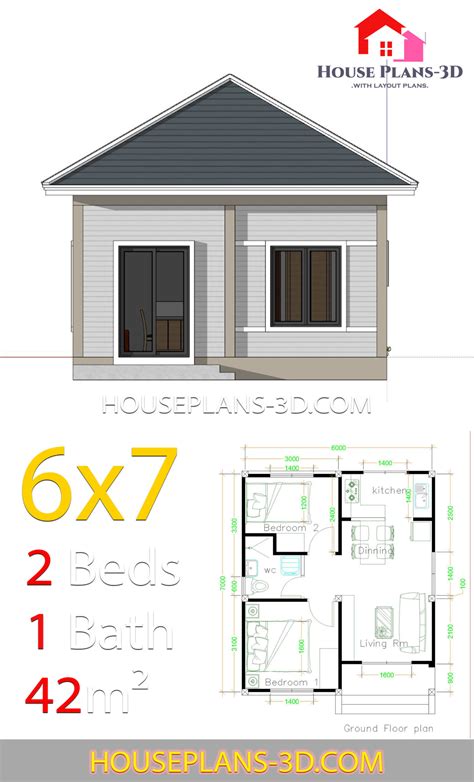 Simple House Plans X With Bedrooms Hip Roof House Plans D