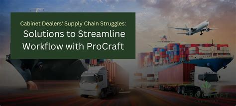 Cabinet Dealers' Supply Chain Struggles: Solutions to Streamline Workflow