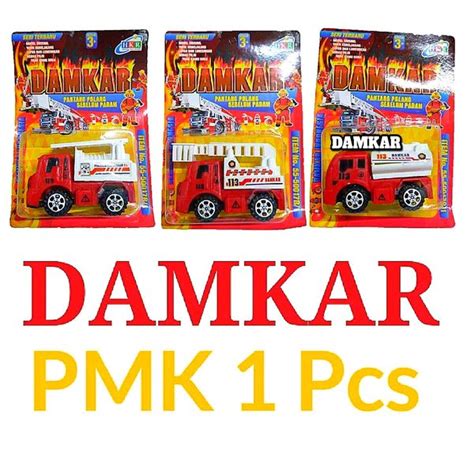 Jual Mainan Mobil Pemadam Kebakaran Mobil Damkar Mini Di Lapak Leeman