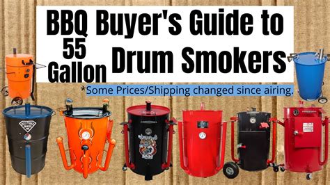 Bbq Buyer S Guide To Gallon Drum Smokers Youtube