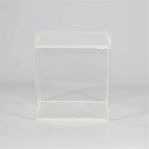 Nach Maß Kleinen Klaren Acryl Display Lagerung Box Plexiglas Cube Mit